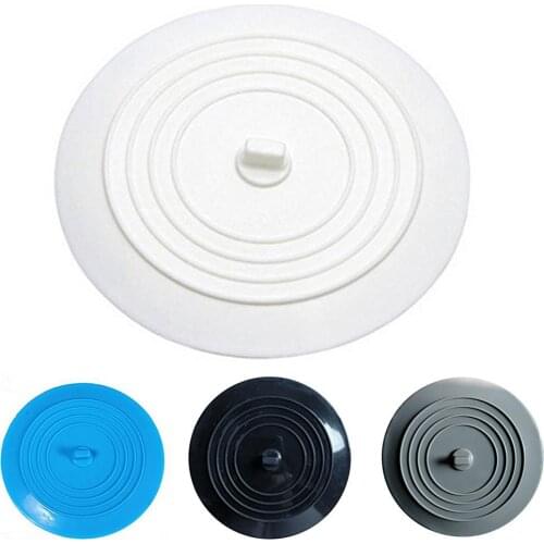 15cm Silicone Floor Drain Hair Stopper Bathtub Plug Bathroom Kitchen Basin Stopper Sink Strainer Basin Water Stopper Cover