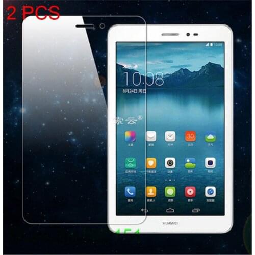 2 PCS For Huawei Mediapad T1 8.0 Tempered Glass Screen Protector 9H Protective Film on 3G S8-701u Honor Pad Pro T1-821L T1-823L