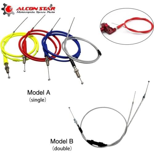 Alconstar-Universal Motorcycle Brake Clutch Throttle Cable Motorbike Off Road Dit Pit Bike XR50 CRF50 CRF70 KLX 110 CRF 230 Race