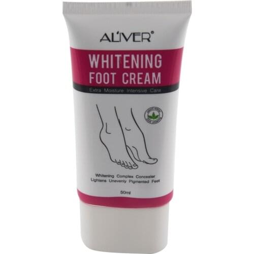 Aliver Whitening Moisturizing Treatment Foot Cream Hydrating Smooth Delicate Foot Skin Care