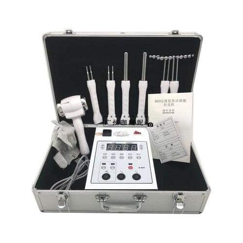Face Lift Skin Machine Cold and Hot Hammer Whiten Face & Remove Wrinkle Beauty Instrument 220V BIO-energy Beauty Apparatus