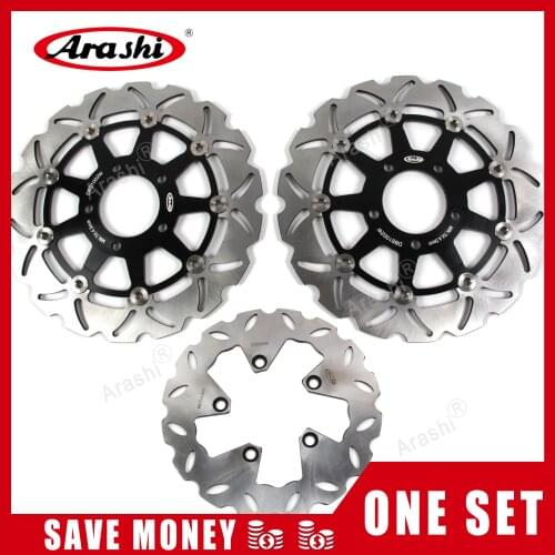 Arashi 1 Set GSX For SUZUKI GSX 600 F 2004-2006 CNC Floating Front Rear Brake Disc Brake Rotors GSX-F 600 GSX600F 2004 2005 2006