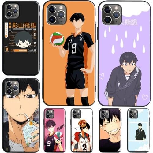 Tobio Kageyama Haikyuu Case For iPhone 12 mini 11 Pro Max XR X XS Max 6S 7 8 Plus SE 2020 Cover Funda