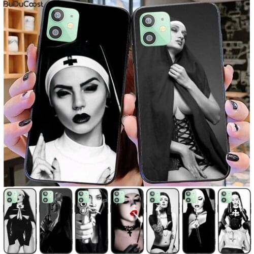 Sister nun Phone Case For iPhone 11 7 Case For iPhone 11 Pro Max X XS XR XS MAX 8 7 6s Plus 5 SE Case