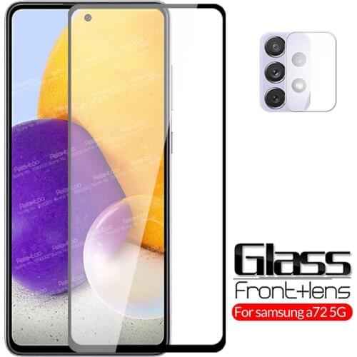 For Samsung A72 Glass Camera Tempered Glass For Samsung Galaxy A72 5G A 72 SM-A726B Screen Protector Cover Phone Protective Film
