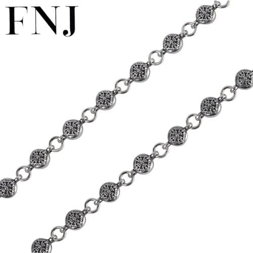 Цепочки с крестиком FNJ China At AliExpress