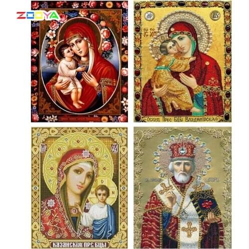 5D Diamond Embroidery Angel Girl Picture Landscape Diamond Painting Cross Stitch Religion Wall Sticker Full Diamond Mosaic 8Zj03