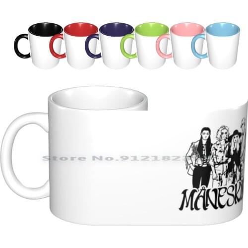 Maneskin Rock Band M?neskin Ceramic Mugs Coffee Cups Milk Tea Mug Maneskin Maneskin Maneskin 2021 2021 Zitti E Buoni Maneskin
