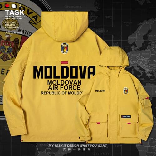 Moldavians Moldovans Moldovan Mordvin men jacket hooded air force logo army fan streetwear printed mens casual autumn clothes