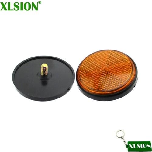 XLSION Reflector For Honda Kawasaki Suzuki Yamaha ATV Quad Dirt Bike Go Kart Moped Scooter