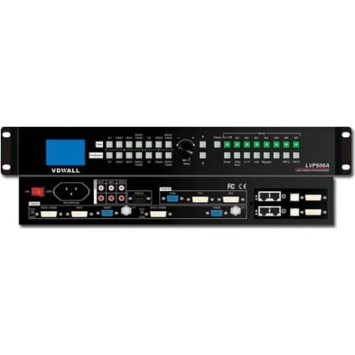 LVP606A HD full color LED VIDEO Switcher VDWALL LVP606A+Linsn sending card TS802(TS801)