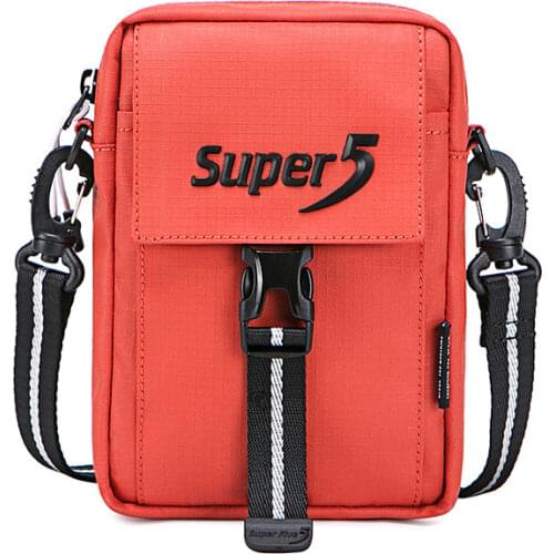 Outdoor Casual Satchel for Men Multifunction Crossbody Bags Man Hip Hop Style Shoulder Bag Couple Mini Small Pack Waterproof