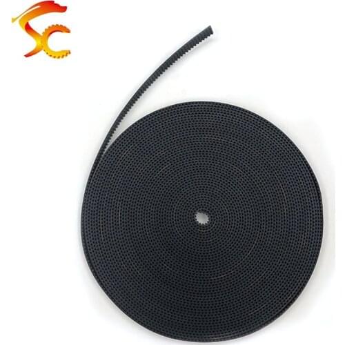 Timing Belts GT2 3mm 5mm 6mm 7mm 9mm 10mm Rubber with fiberglass Metric Trapezoid open ended belt 3D Printer