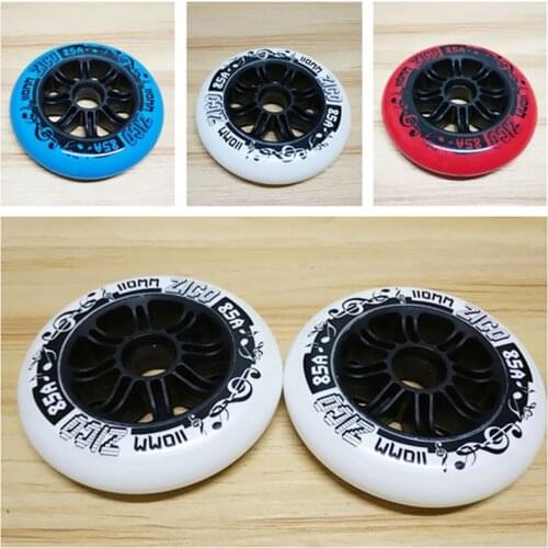 JEERKOOL 110/100/90mm 85A Inline Speed Skates Wheel for Asphalt Street Durable PU Racing Rodas Good as KOREA MPC G13 LZ10
