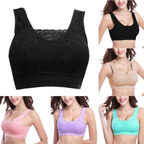 Sports Bra Fitness Yoga Push Up Bras Female Seamless Padded Bra Women Vest Tanks Workout Running