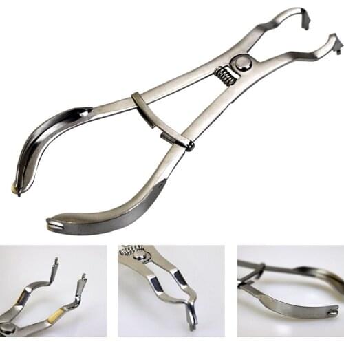 Dental Matrix Sectional Contoured Metal Matrices Band Forming Clip Rearming The Moulding Plate Dentist Forceps