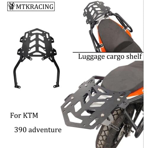 MTKRACING rear fender rack luggage holder saddlebag holder cargo shelf for KTM 390 790 890 Adventure R 390 AdventureR