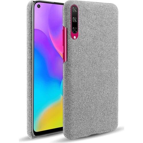 Cloth Cases for Huawei Honor Play 3 Case 6.39 inch Slim Retro Cloth Hard Phone Cover For Honor Play 3 ASK-AL00x Coque Funda