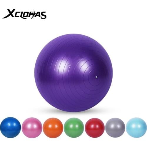 XC LOHAS PVC Fitness Balls Yoga Ball Thickened Explosion-proof Exercise Home Pilates Equipment Balance Ball 25cm/55cm/65cm/75cm