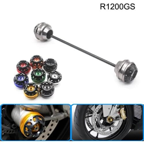 Free shipping for BMW R1200GS 2013-2015 CNC Modified Motorcycle Front wheel drop ball / shock absorber