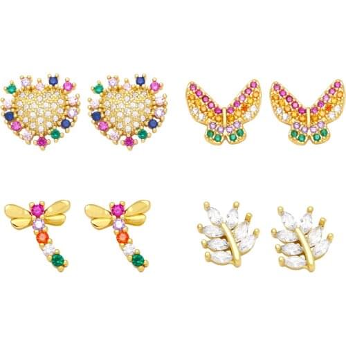 Stud Earrings FLOLA China