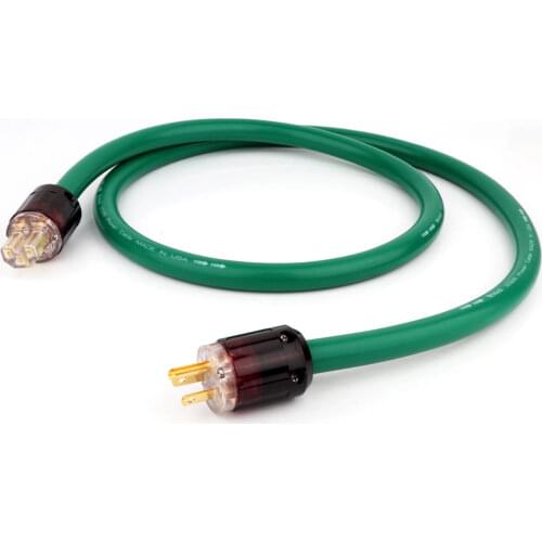 Hifi MCINTOSH 2328 5N copper and silver power core audio power cable Hi-end EU/US gold plated connector AC cable