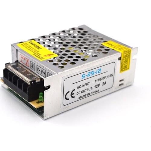 Power Supply 12V 2A AC DC Adapter 110V 220V to 12V 2A Lighting Transformers Switching Supply LED Driver For LED Strips Lamp cctv