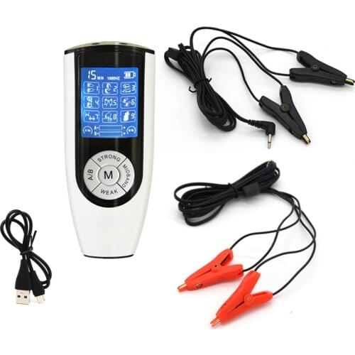 Electric Shock Nipple Clamps Breast Massager BDSM Bondage E-stim Clitoris Clips Electro Nipple Stimulation Adult Games Sex Toys