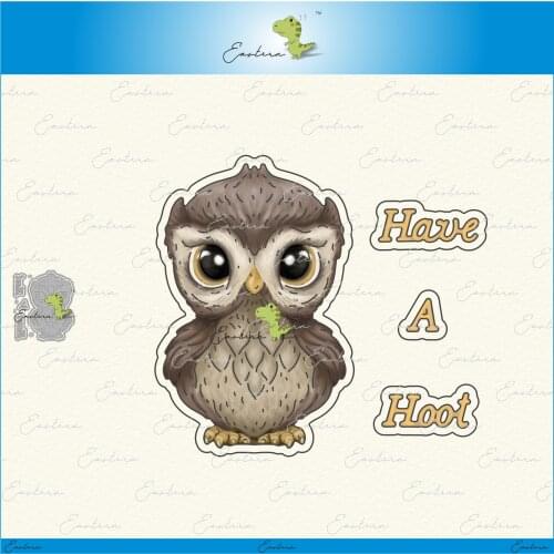 An owl metal cutting dies 2021 new diy die molds Scrapbooking Paper Making die cuts crafts die cuts large die