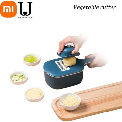 Xiaomi Multi-functional Vegetable Cutter Manual Slicer Potato Grater Carrots With Food Storage Box For Kitchen Accessorie
