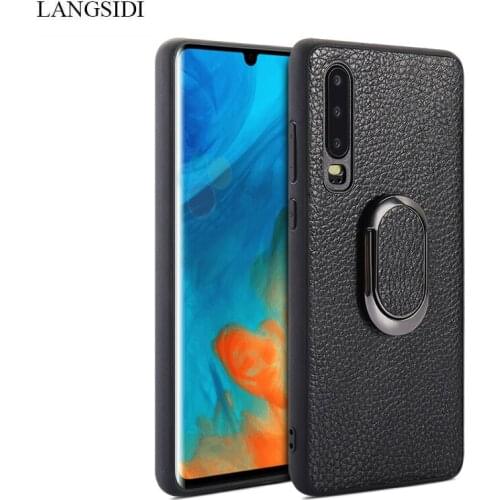 Multi-functional bracket for huawie p30 pro High end Business case for hauwei p30 Lite Kickstand leather phone case For P30 P20