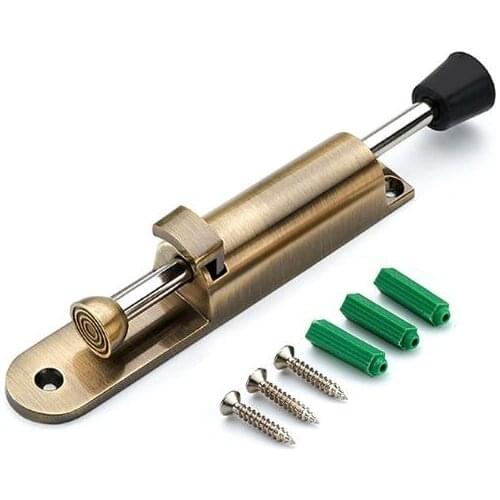 Foot Operated Lever Door Stops Holder Adjustable Kickdown Buffer Fittings Hardware Tools Household