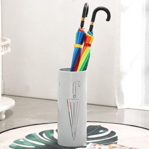 Umbrella Stand Storage Bucket Home Hotel Lobby Shop Office Hanging Umbrella Tube Creative Door Place Umbrella stand home