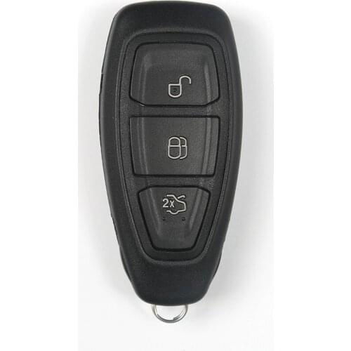 Lockartist Smart Remote key with 3 Button 433MHz with insert key for Ford Mondeo CHIA-X and Fiesta Between Year of 2013-2015