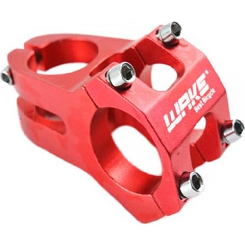 Factory agent MTB BMX DH bike stem 31.8*28.6*45mm aluminum fixed gear bicycle handlebar stem downhill gold/red/black/blue BSB022