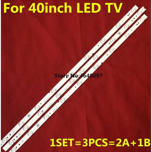 30pcs Led Strip Backlight lamp for ERISSON 40LES73 40LES69 Philco Ph40e36dsgw Sp-led40 Jl.D4091235-01AS-C E465853