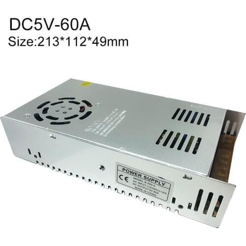 5V Power Adapter 5V 2A 3A 5A 6A 10A 20A 30A 40A 60A Adapter Supply AC 220V To DC 5 Volt Transformer For LED Strips Driver CCTV