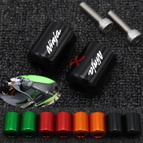 Motorcycle Accessories Handlebar Grips Bar Ends Cap Slider For KAWASAKI NINJA ZX6R ZX-6R ZX-7R ZX-9R ZX10R ZX-10R ZX-12R ZX-14R