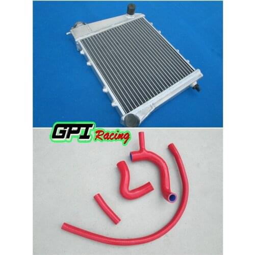 Aluminum Radiator + HOSE for AUSTIN /for ROVER for MINI cooper/ for MORRIS ALL MODELS 1967-1991