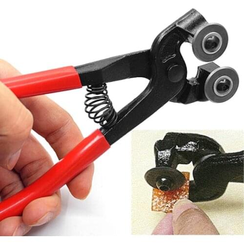 Side Cutters - Wire Cutters - Cable Cutters - Glass Tile DIY Manual Round Pliers Cutter For Home Decoration DIY Tool