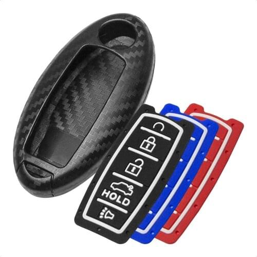 Smart Key Fob ABS PlasticCover for INFINITI JX35 Q50 Q60 QX56 QX60 QX80 for NISSAN ALTIMA ARMADA MAXIMA MURANO ROGUE 5 Button