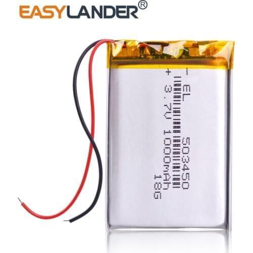 503450 3.7V 1000mAh Lithium Polymer LiPo Battery li ion cells replace for their native batteries dualshoka 3