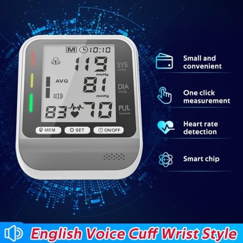 Pols Mini Bloeddrukmeter Elektrische Blood Pressure Monitor Digitale Hartslag Tonometer Arterial Tensiometer Monitores Bloeddruk