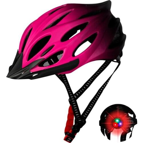 MTB Mountain Bicycle Helmet Adjustable Lightweight Road Bike Safety Helmet Men Women Outdoor Sport Head Protector