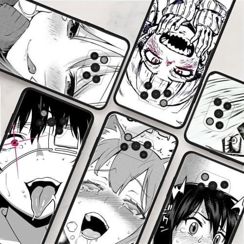 Cartoon Japan Girls Cover For Xiaomi Mi Poco X3 NFC M3 X3 Pro F3 F1 9T 10 11 Ultra Note 10 10T 5G A2 Lite Cell Phone Case