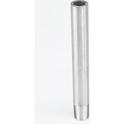 1/4" BSP male Thread Length 100mm 304 Stainless Steel Pipe Fitting Weld Nipple Coupling Connector for water oil air