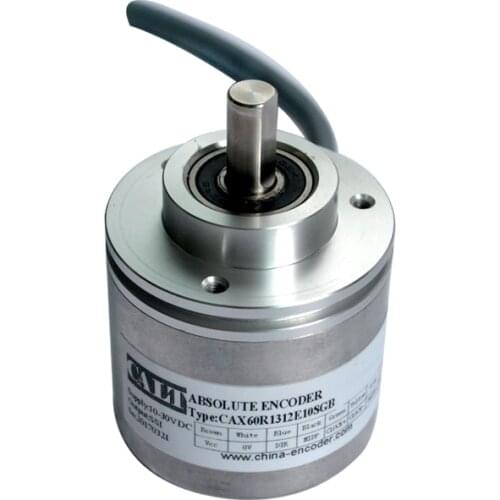 Low price CALT 60mm size multi-turn 4096 12 bits magnetic MODBUS RTU output customized absolute rotary encoder sensor