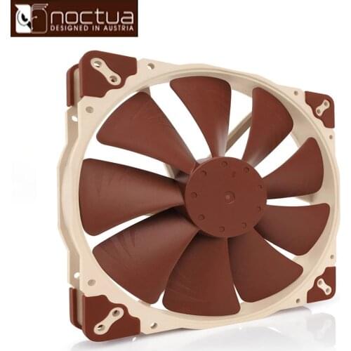 Noctua NF-A20 FLX 20CM Fan Cooling fan 5V/12V and 3pin /4pin PWM thickness heat dissipation chassis small fan
