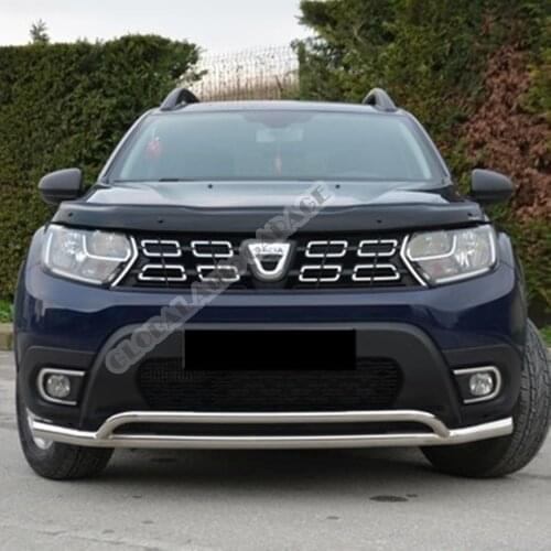 For Dacıa Duster 2018-2021 Front Bug Shield Hood Deflector Guard Bonnet Protector Car Auto Accessory Car-Styling Accessories