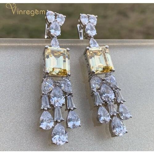 Висячие серьги Vinregem China At AliExpress